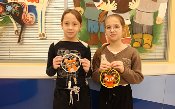 Хитрая лиса и кроха-бородач 